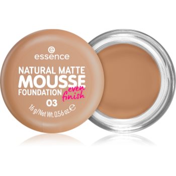 essence NATURAL MATTE MOUSSE fond de ten sub forma de spuma - imagine 2